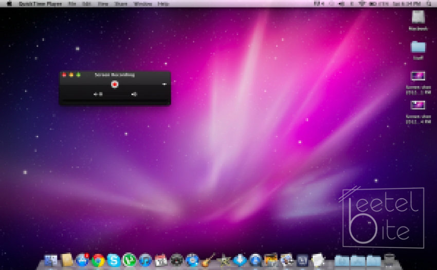 on screen recording mac