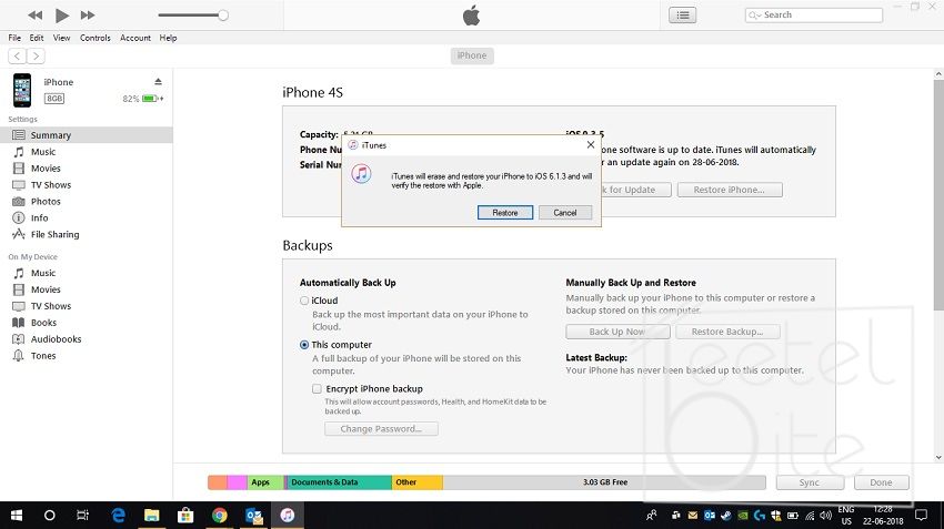 How to officially downgrade your Apple iPhone 4s to iOS 6.1.3